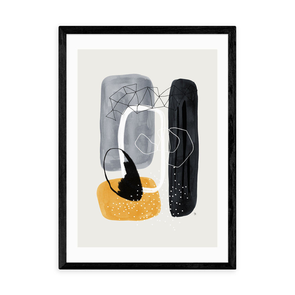 Product photograph of Tauri By Tracie Andrews - A3 Black Framed Art Print from Olivia's
