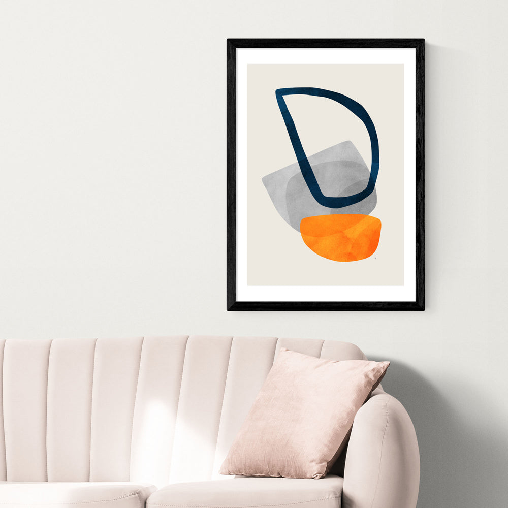 Product photograph of Elements By Tracie Andrews - A2 Black Framed Art Print from Olivia's