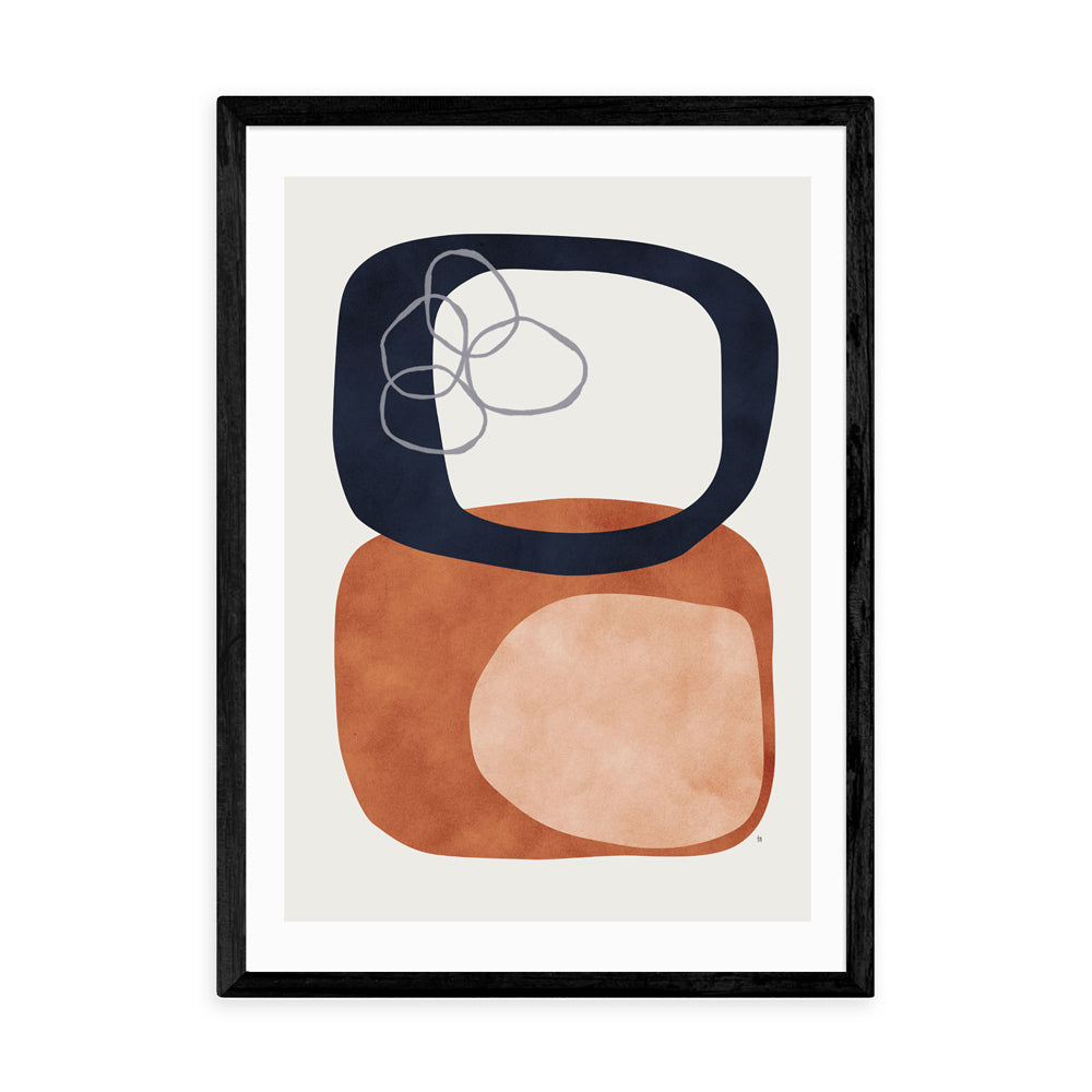 Product photograph of Equinox By Tracie Andrews - A1 Black Framed Art Print from Olivia's