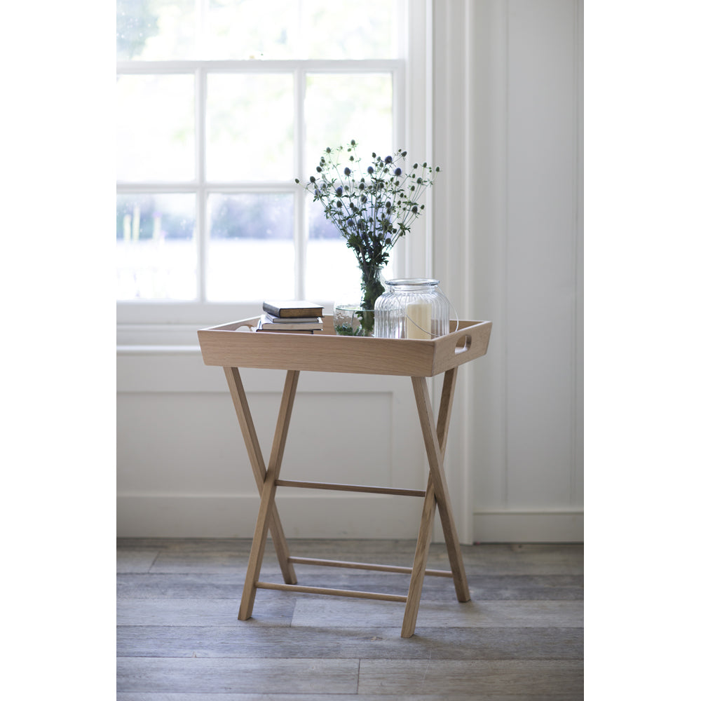 Product photograph of Garden Trading Hambledon Butlers Tray Oak from Olivia's.