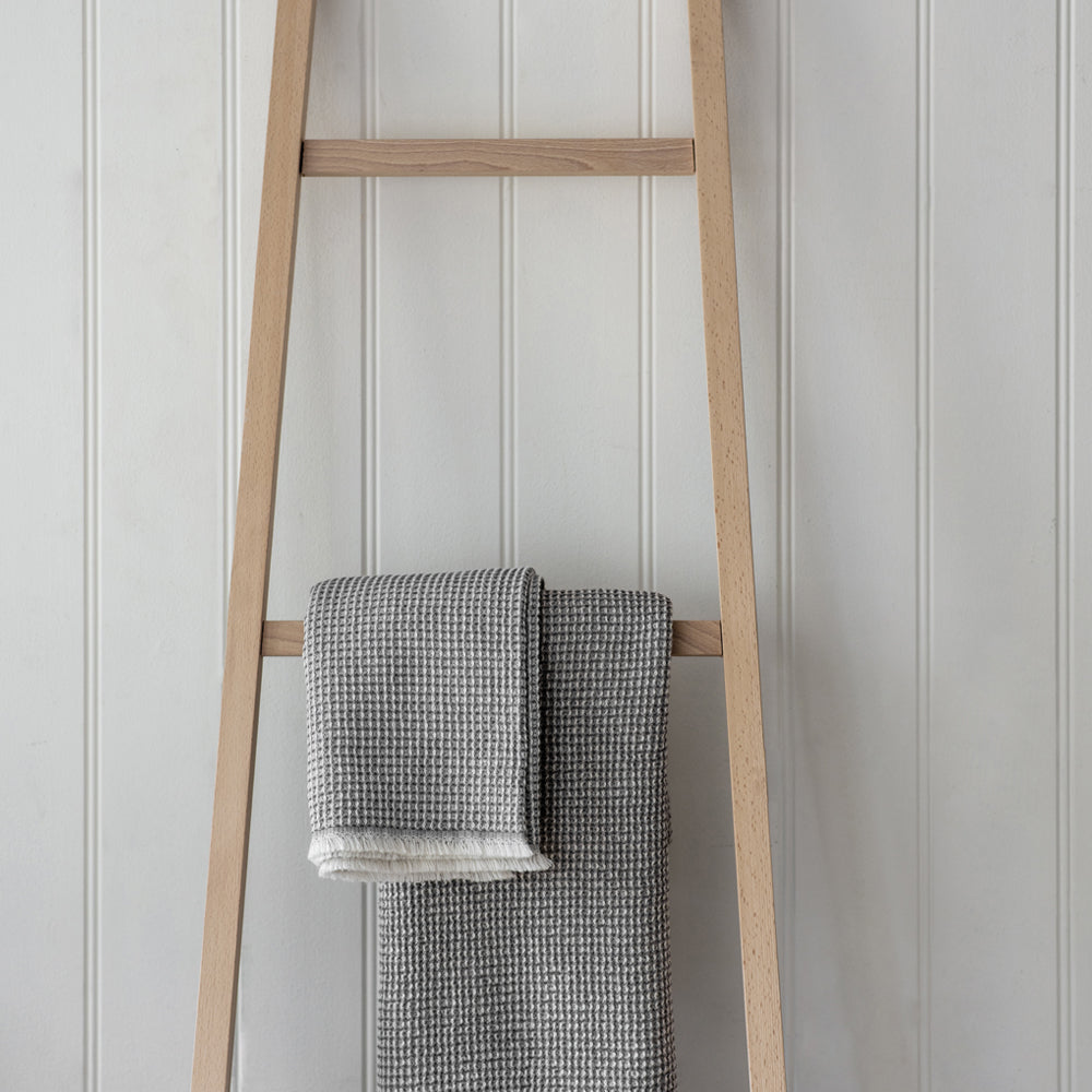 Product photograph of Garden Trading Southbourne Towel Ladder In Beech from Olivia's.