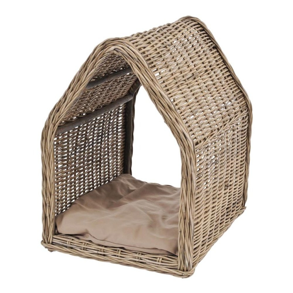 Product photograph of Libra Calm Neutral Collection - Toba Dog Kennel Rattan from Olivia's