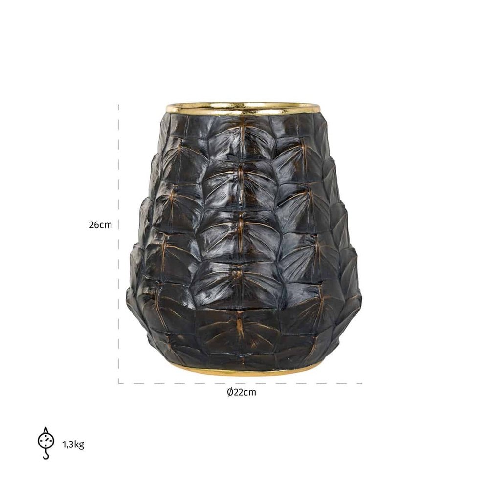 Product photograph of Richmond Leah Vase from Olivia's.