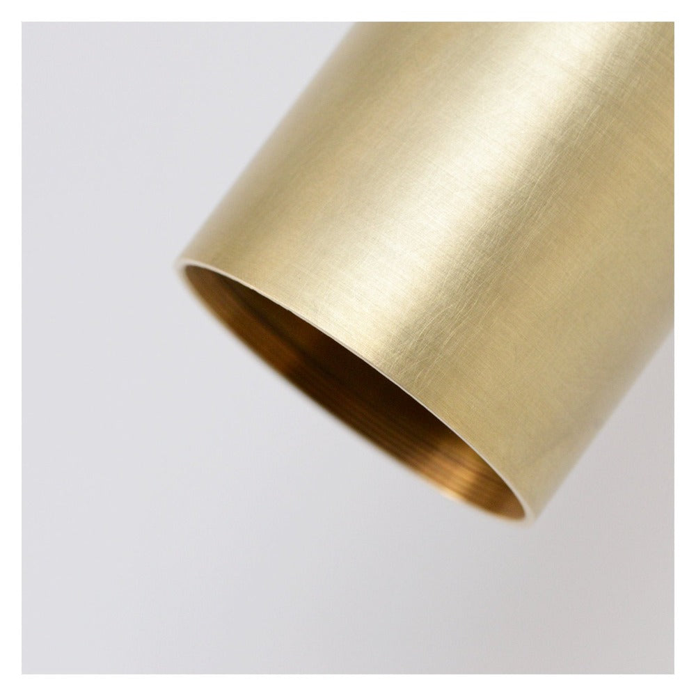 Product photograph of Arcform Lighting - Videre Wall Light In Brushed Brass from Olivia's.