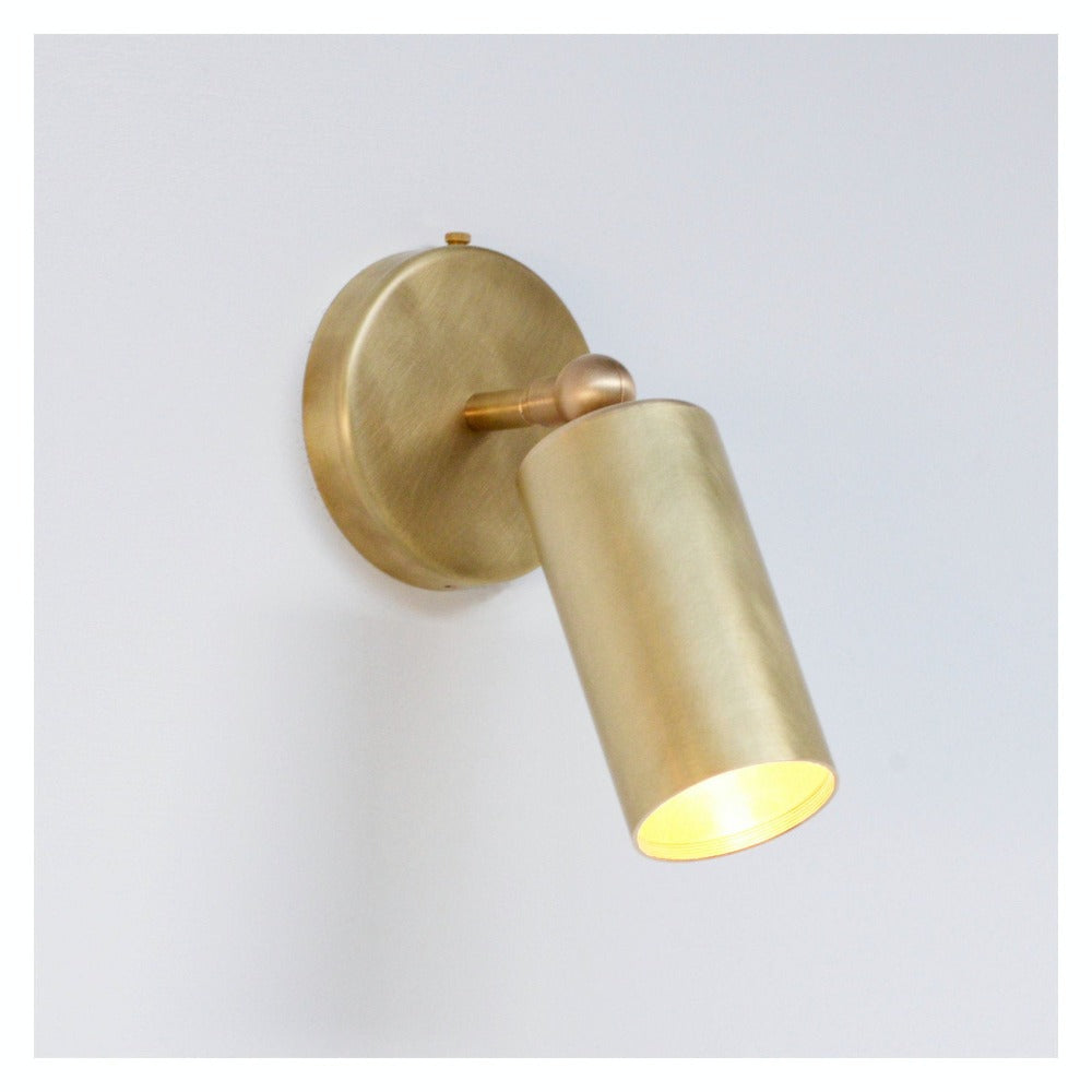 Arcform Lighting Videre Wall Light In Brushed Brass