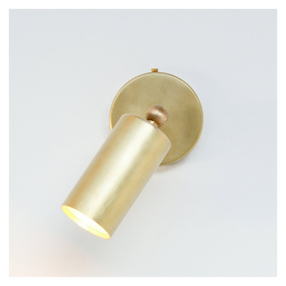 Product photograph of Arcform Lighting - Videre Wall Light In Brushed Brass from Olivia's.