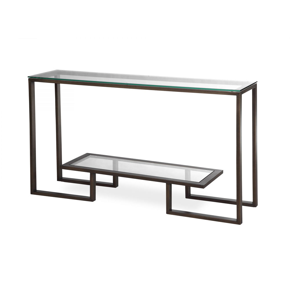 Product photograph of Liang Eimil Black Mayfair Console Table from Olivia's