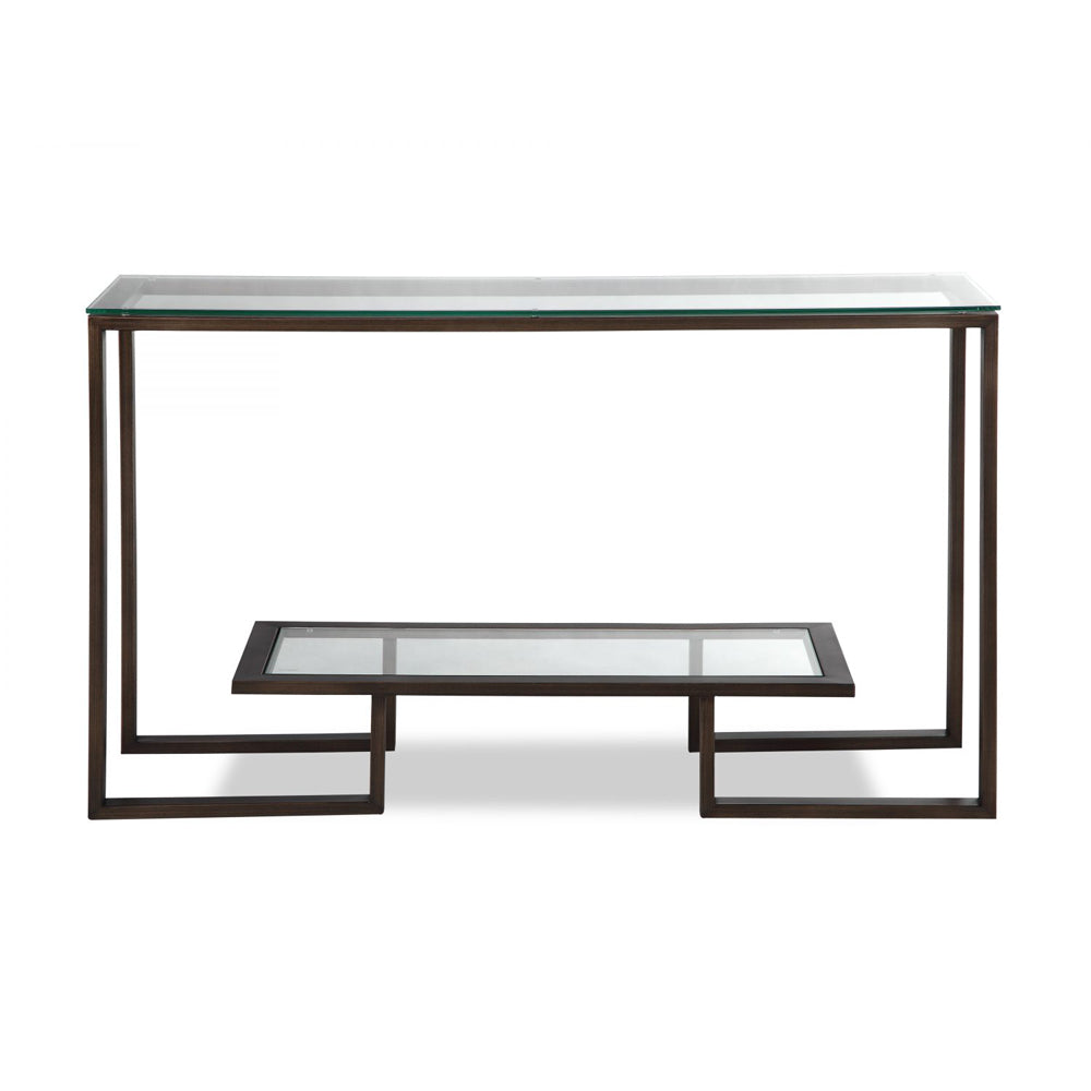 Product photograph of Liang Eimil Black Mayfair Console Table from Olivia's.