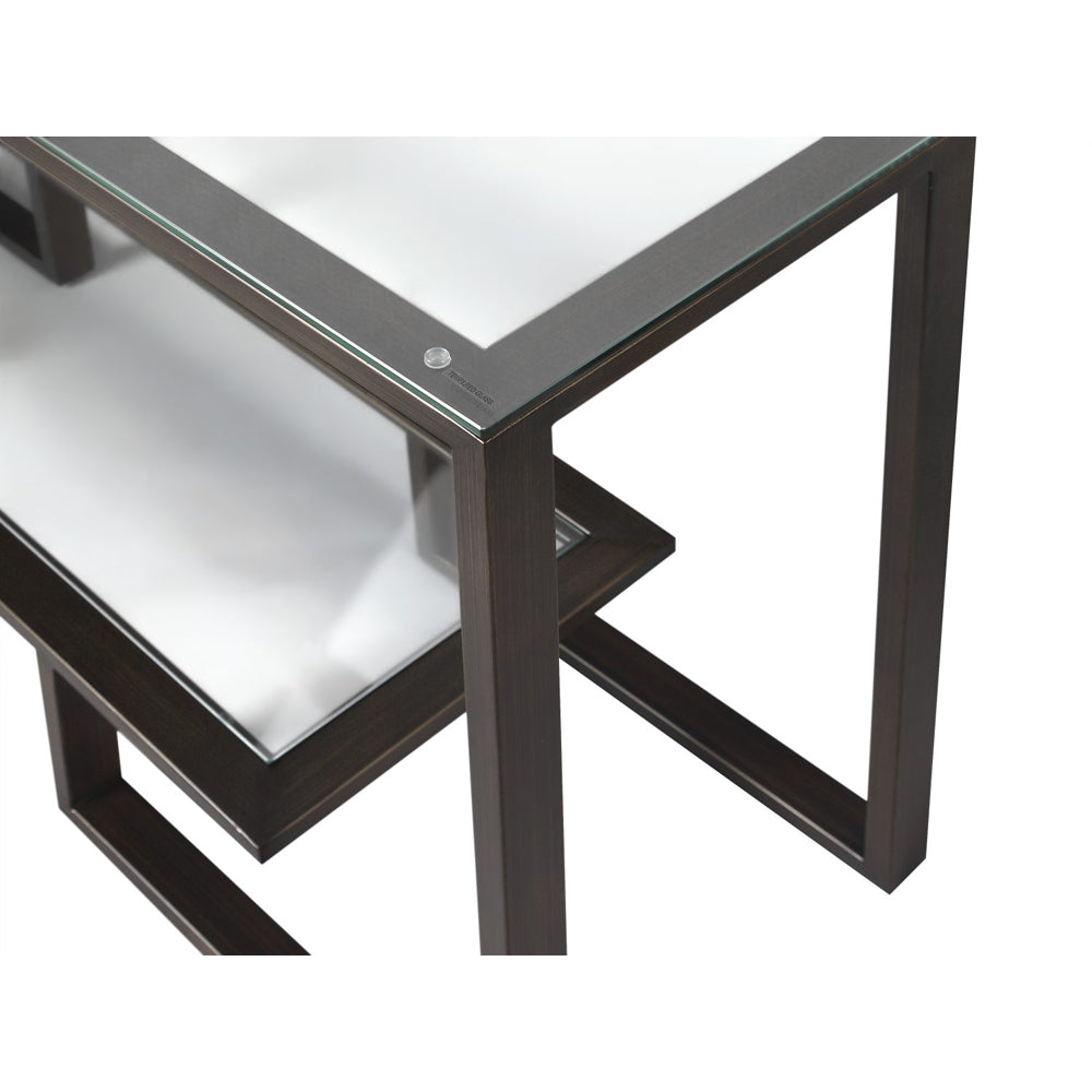 Product photograph of Liang Eimil Black Mayfair Console Table from Olivia's.