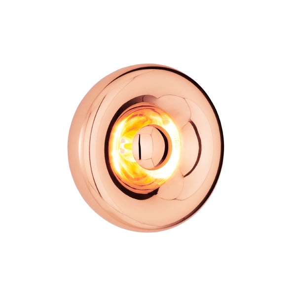 Product photograph of Tom Dixon Void Brass Surface Light Copper Copper from Olivia's.