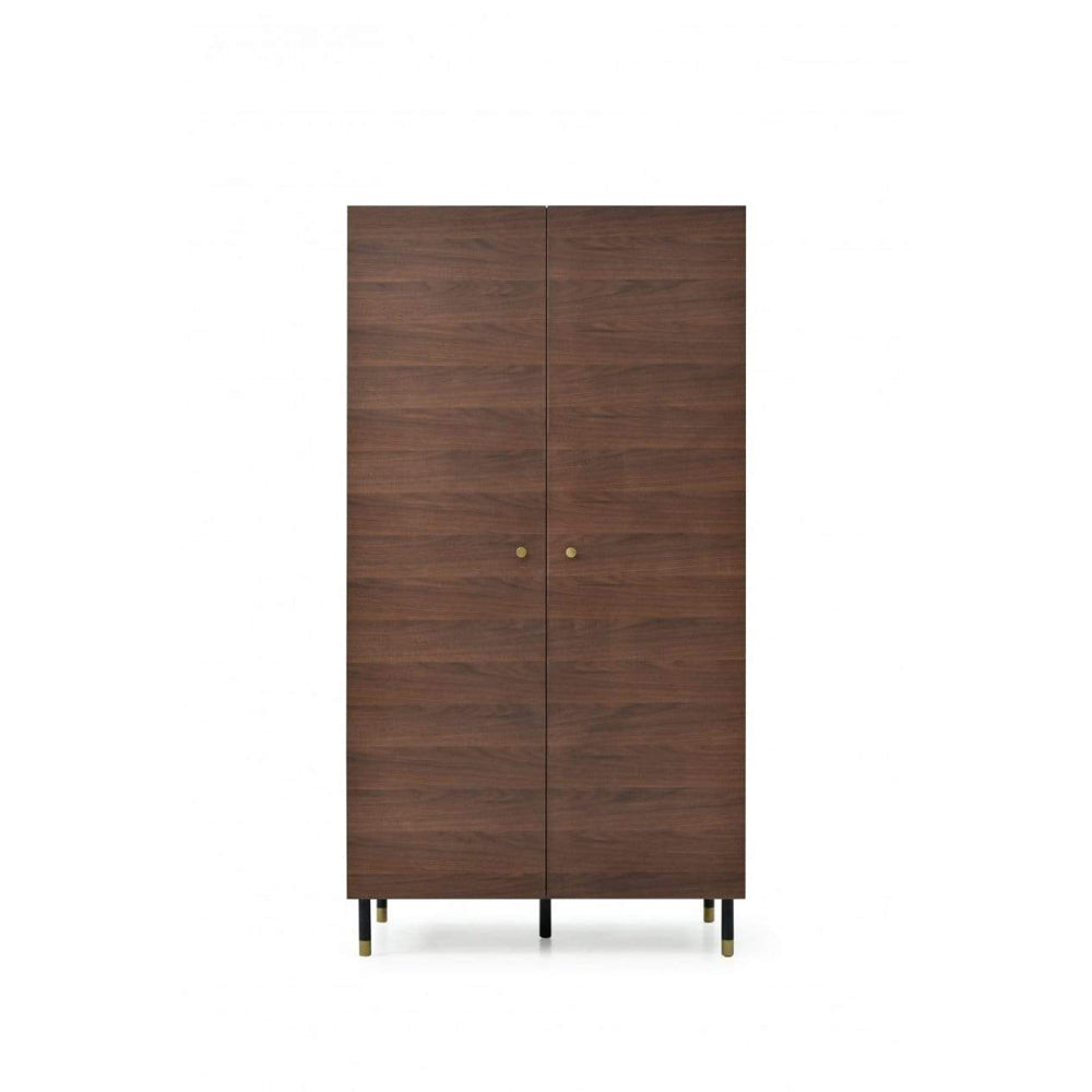 Product photograph of Twenty10 Designs Willow Wardrobe Brown from Olivia's