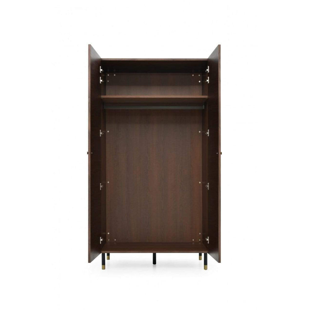 Product photograph of Twenty10 Designs Willow Wardrobe Brown from Olivia's.