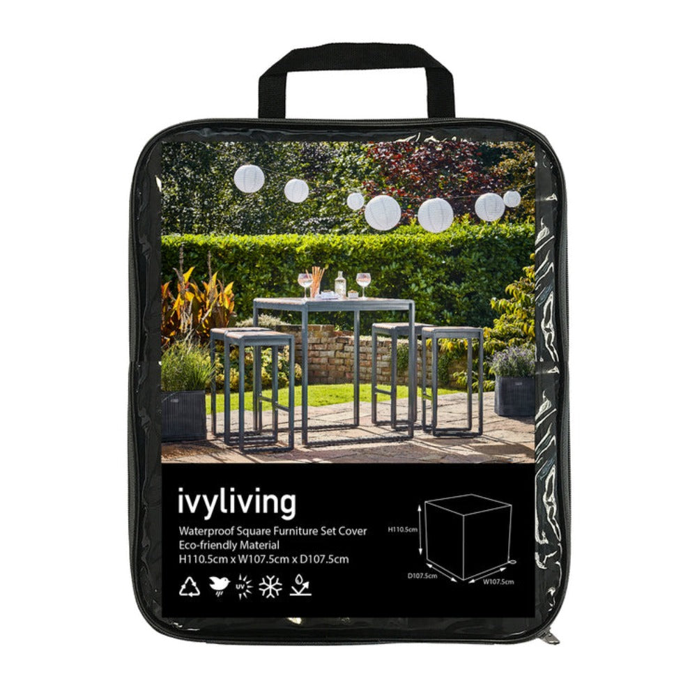 Product photograph of Ivyline Waterproof Square Furniture Set Cover In Eco-friendly Material from Olivia's