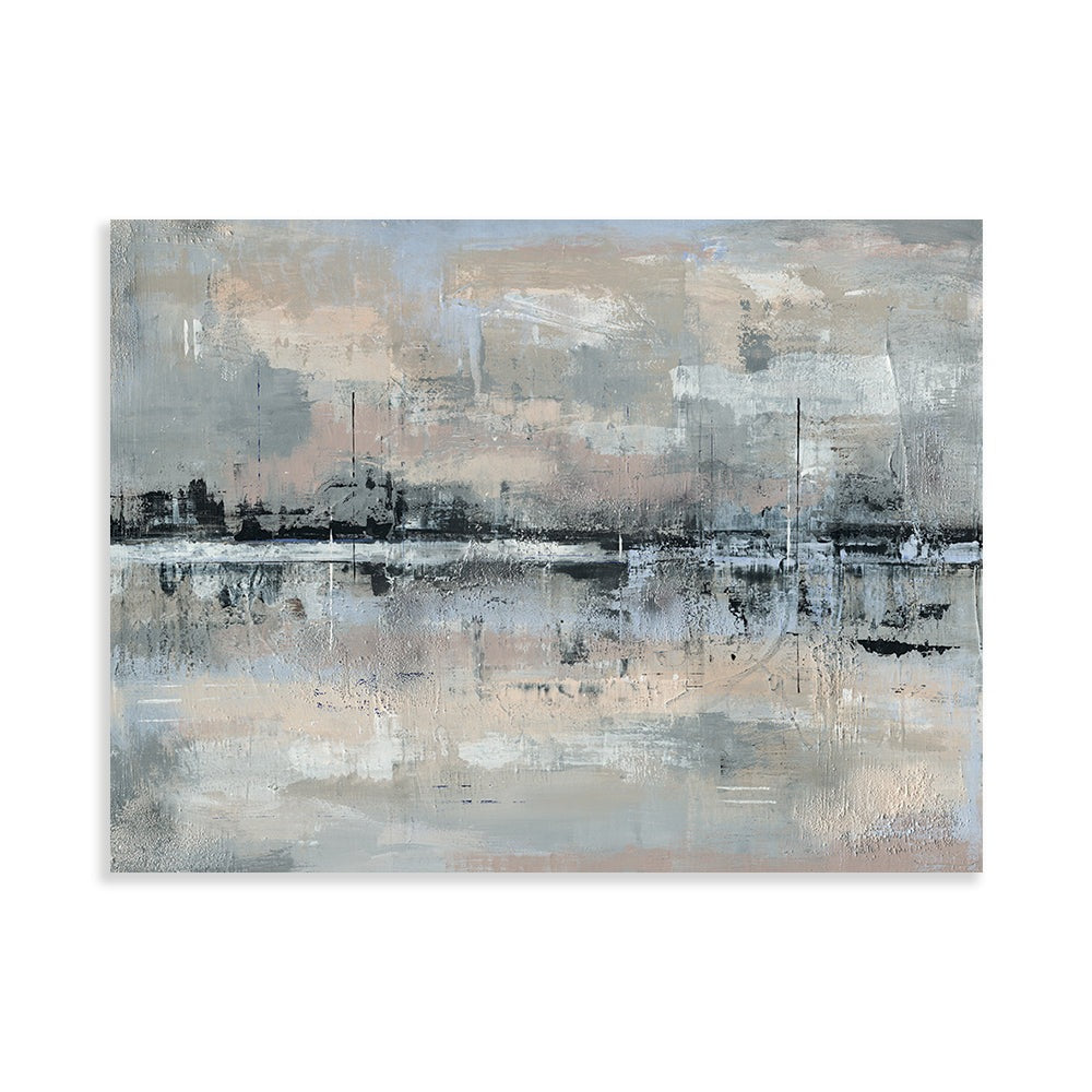 Product photograph of The Art Group Soozy Barker Distant Reflections Canvas 85x120cm from Olivia's