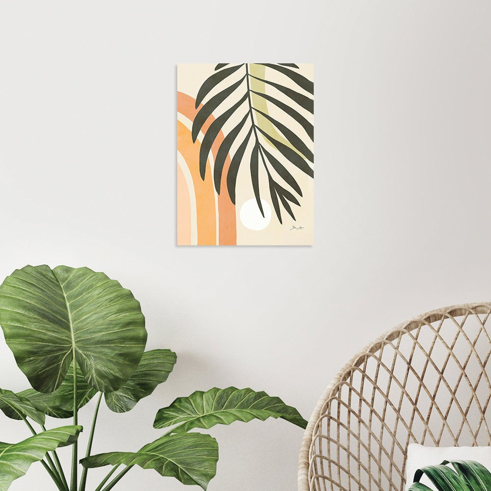 Product photograph of The Art Group Dominique Vari Earthy Tropical Foliage Iii Canvas 40x50cm from Olivia's.