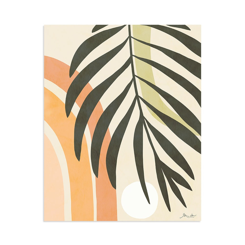 Product photograph of The Art Group Dominique Vari Earthy Tropical Foliage Iii Canvas 30x40cm from Olivia's.