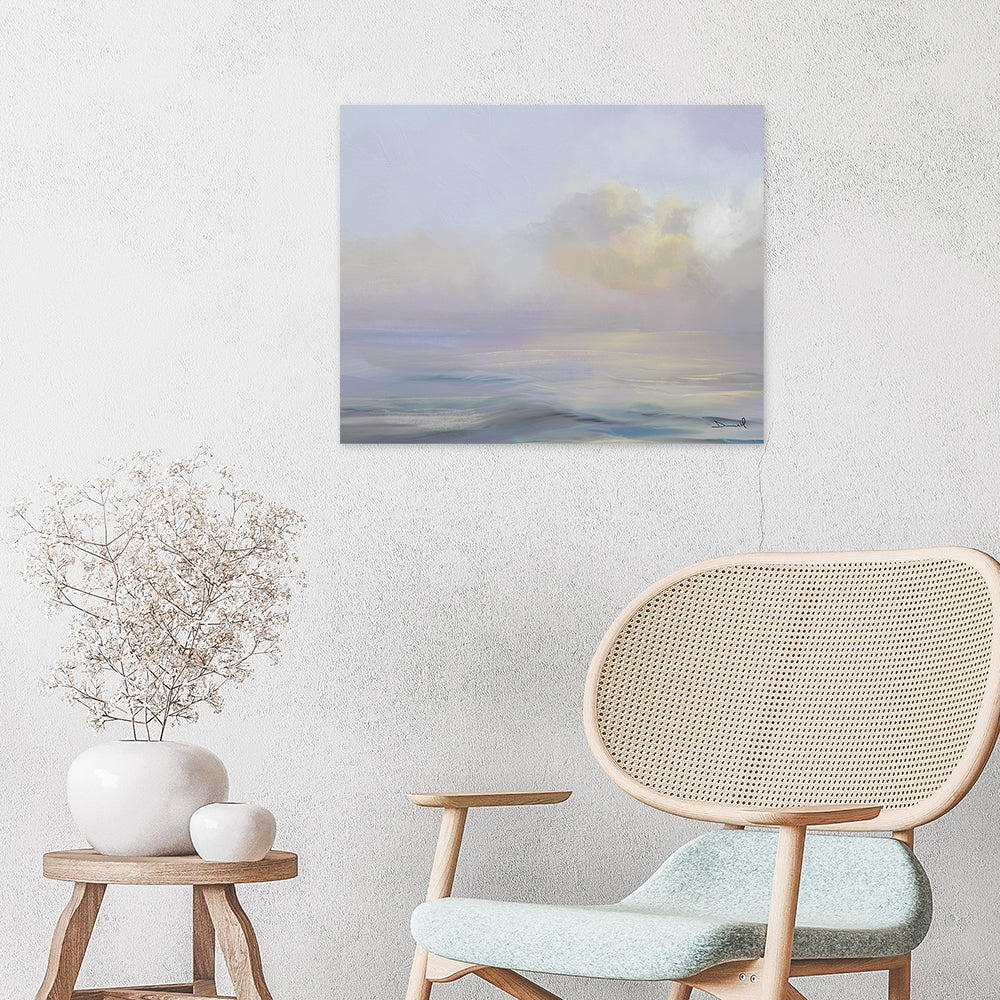 Product photograph of The Art Group Dan Hobday Tide Sunset Canvas Print Small from Olivia's.