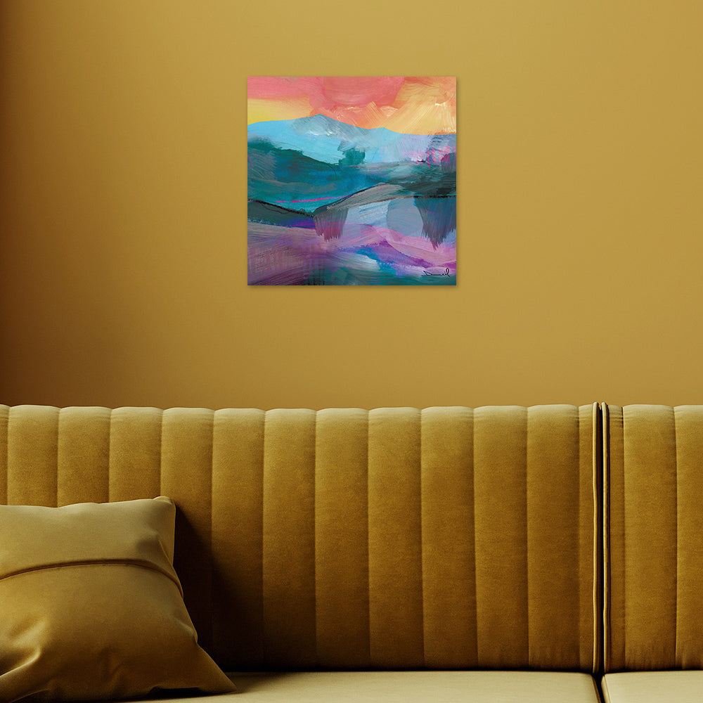Product photograph of The Art Group Dan Hobday Country Colours Canvas Print Medium from Olivia's.