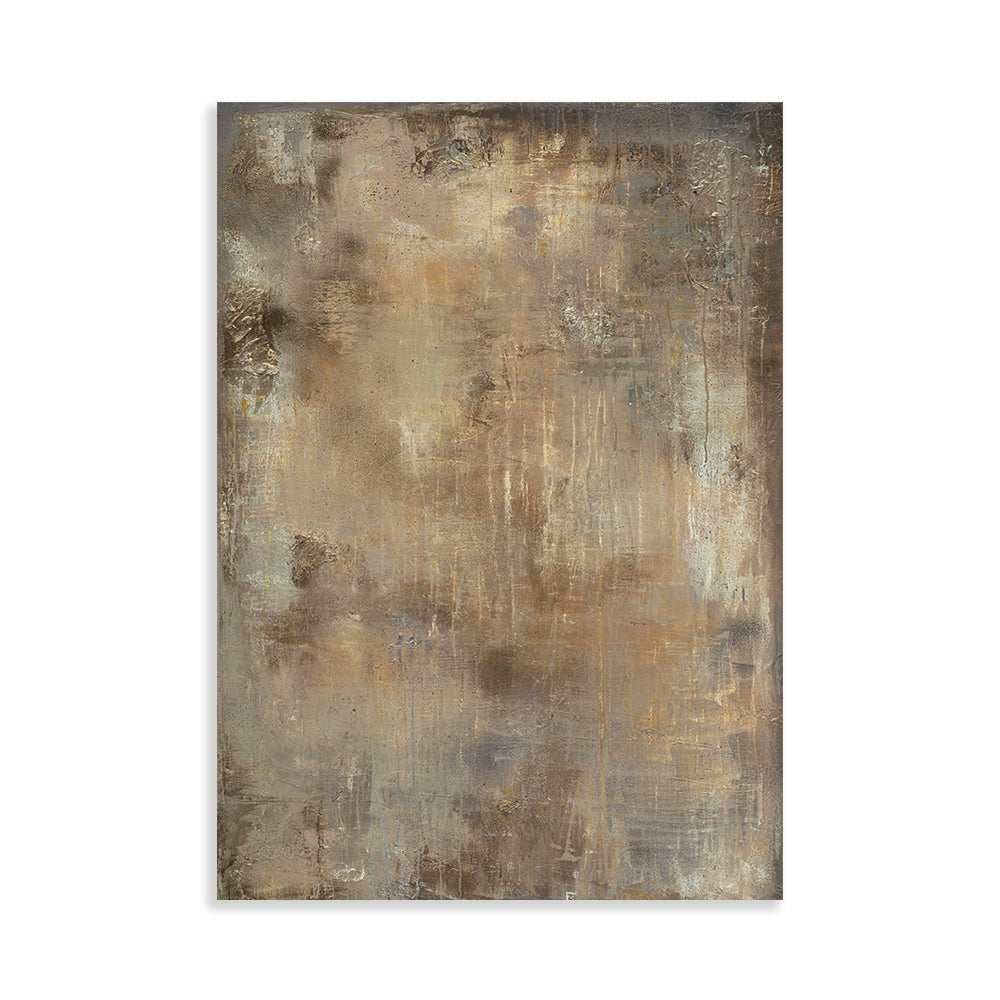 Product photograph of The Art Group Soozy Barker Gold Stone Canvas 60x80cm from Olivia's.