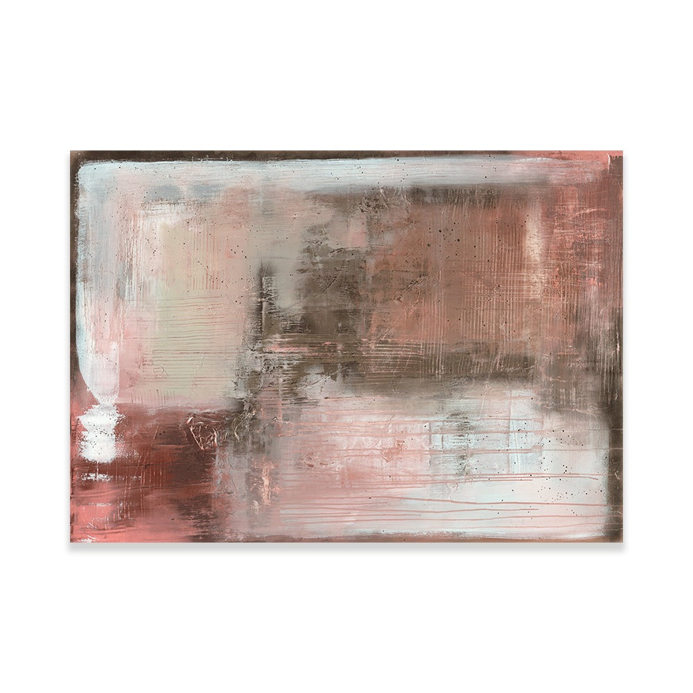 Product photograph of The Art Group Soozy Barker Oriental Blush Canvas 85x120cm from Olivia's.