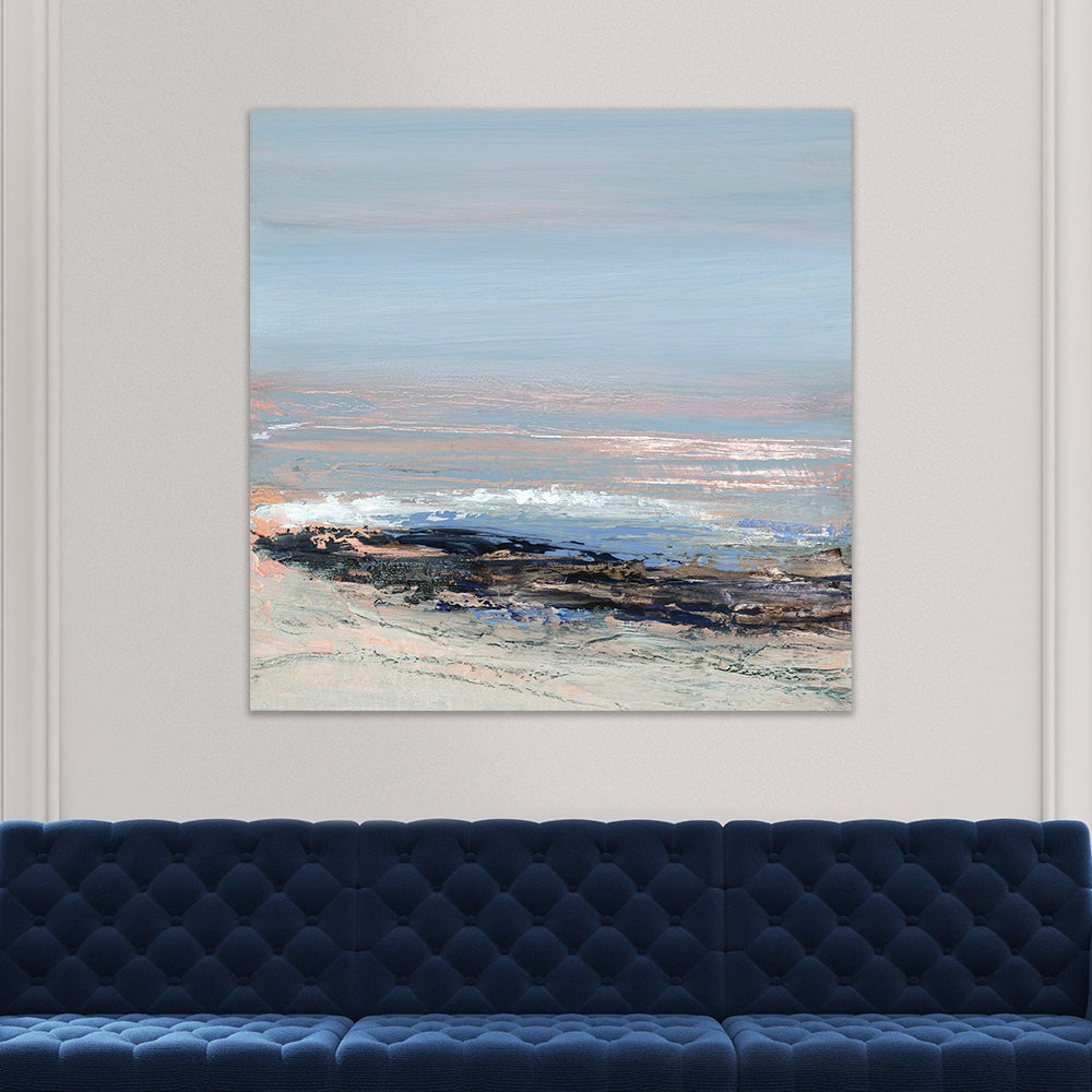 Product photograph of The Art Group Joanne Last Sea Interlude I Canvas Print Small from Olivia's.