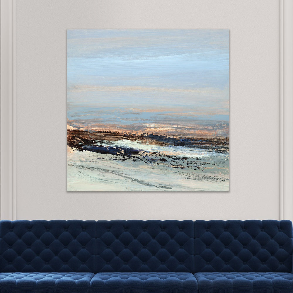 Product photograph of The Art Group Joanne Last Sea Interlude Ii Canvas Print Small from Olivia's.