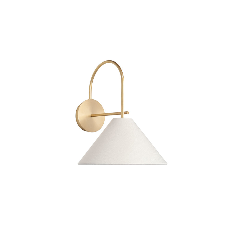 Heathfield Arlo Wall Light Satin Brass