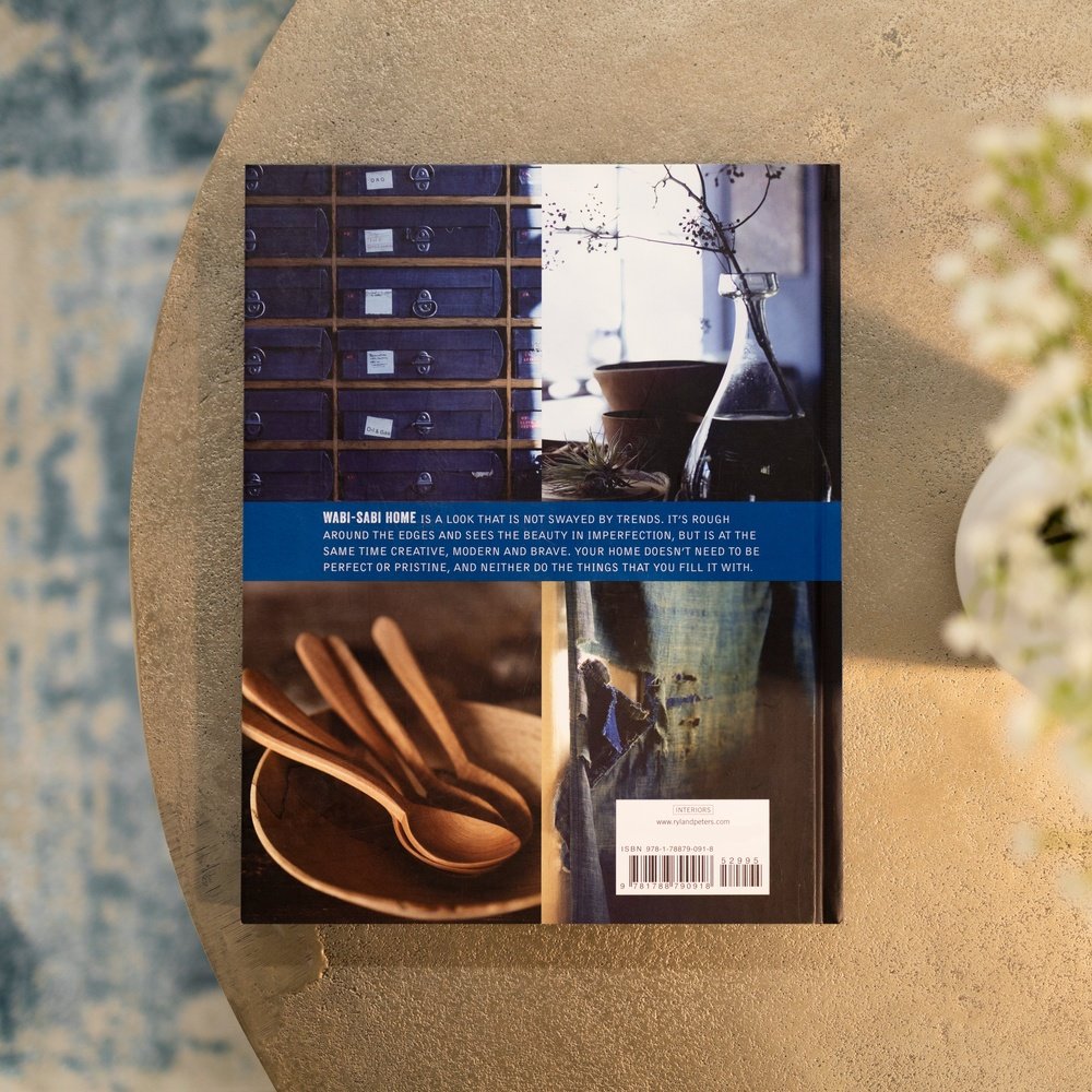 Product photograph of Wabi-sabi Home Book from Olivia's.