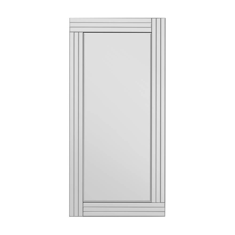 Product photograph of Olivia S Orla Triple Bevelled Full Length Mirror - 174 X 85cm from Olivia's.