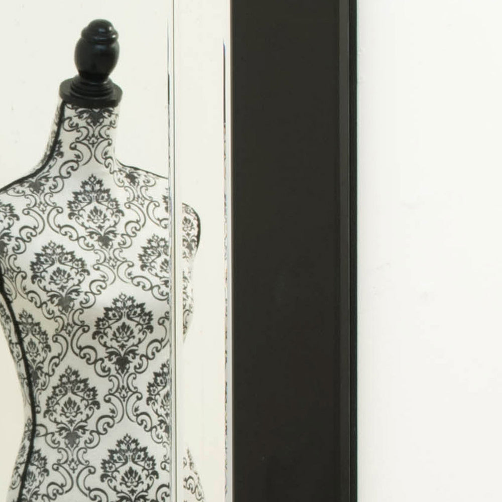 Product photograph of Olivia S Arton Full Length Mirror In Black - 174 X 85cm from Olivia's.