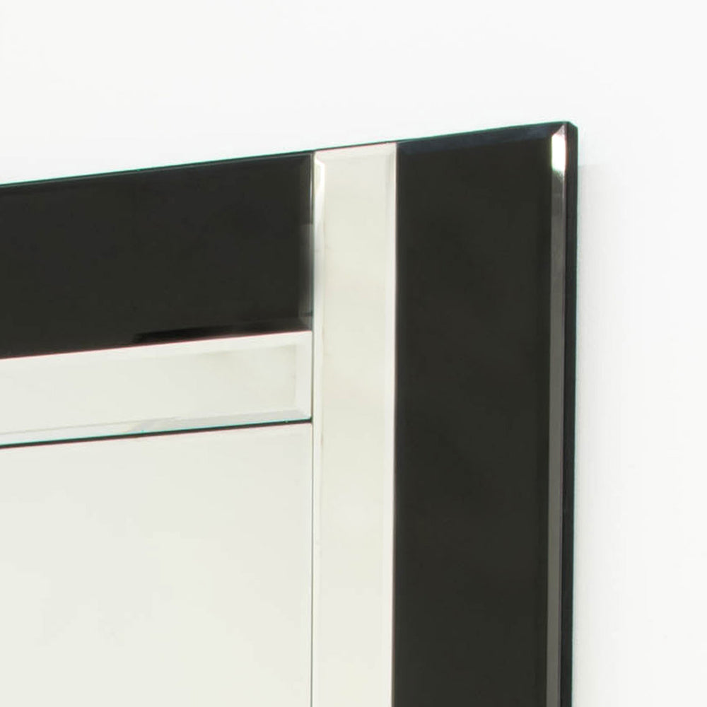 Product photograph of Olivia S Arton Full Length Mirror In Black - 174 X 85cm from Olivia's.