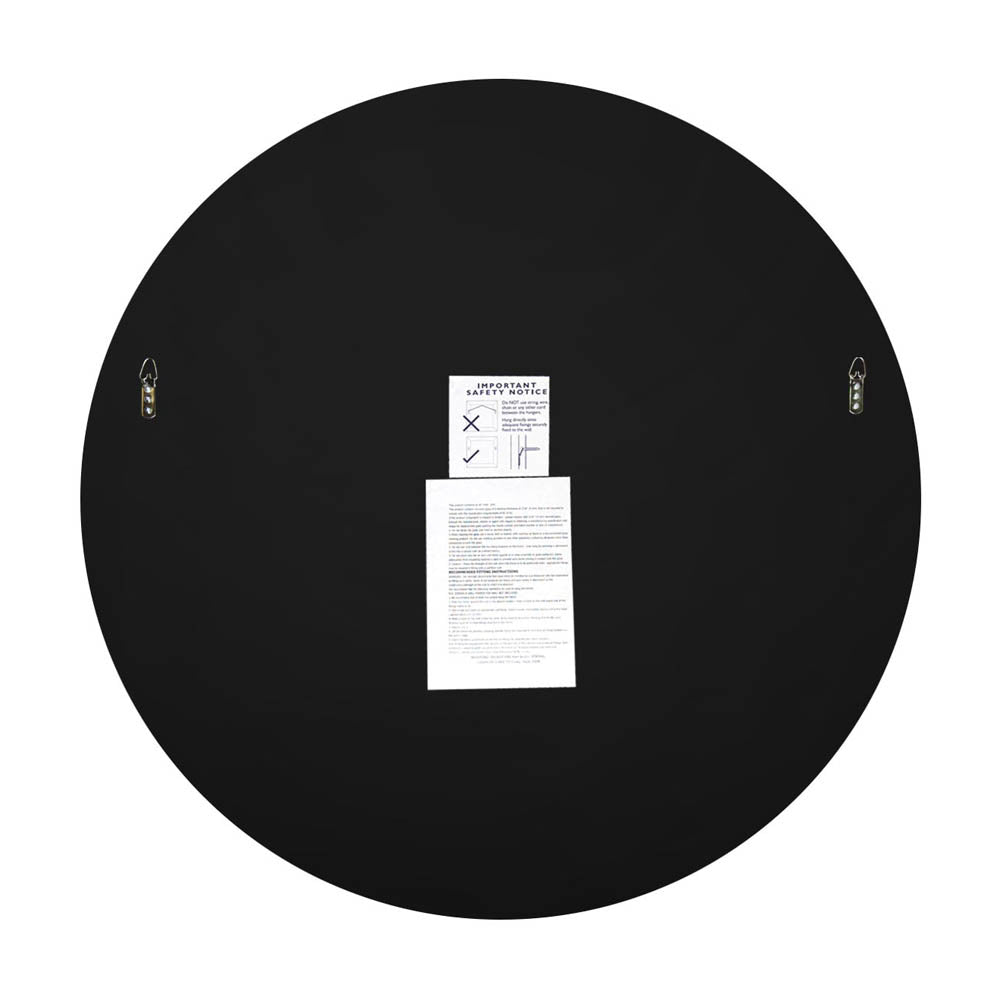 Product photograph of Olivia S Aston 60cm Bevelled Glass Round Mirror from Olivia's.