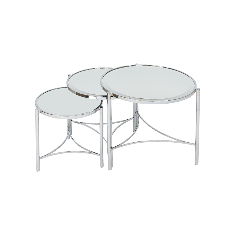 Mindy Brownes Brookville Side Tables In Silver