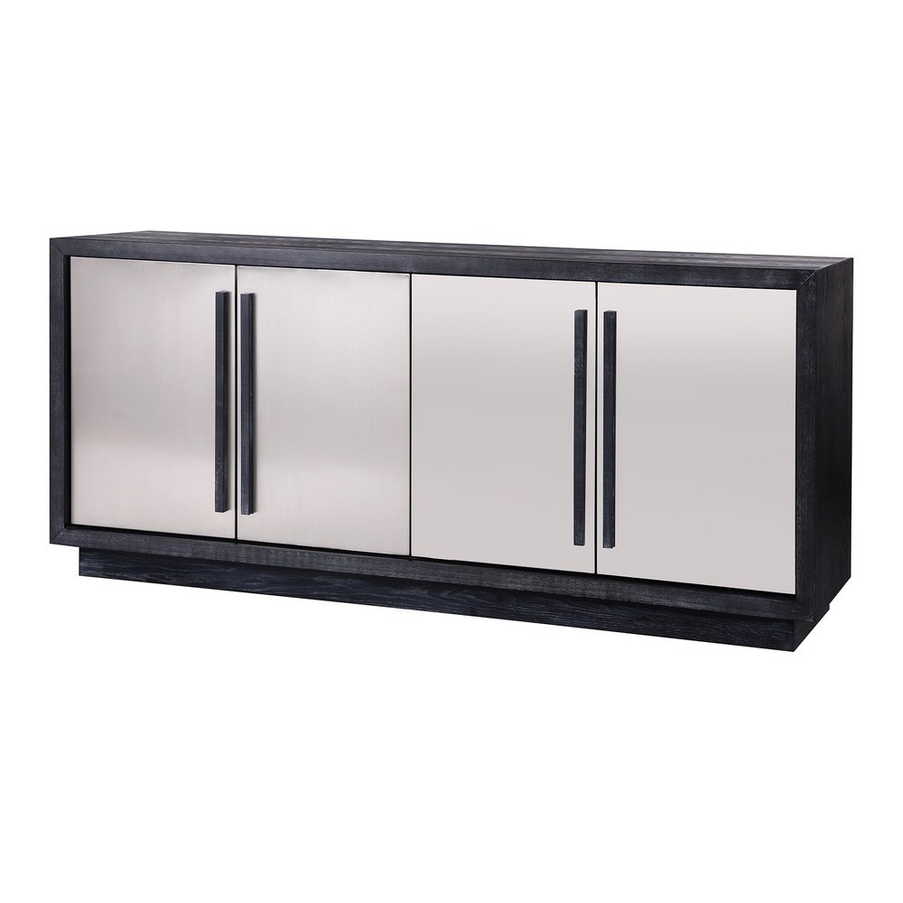 Liang Eimil Camden Sideboard Stainless Steel Front