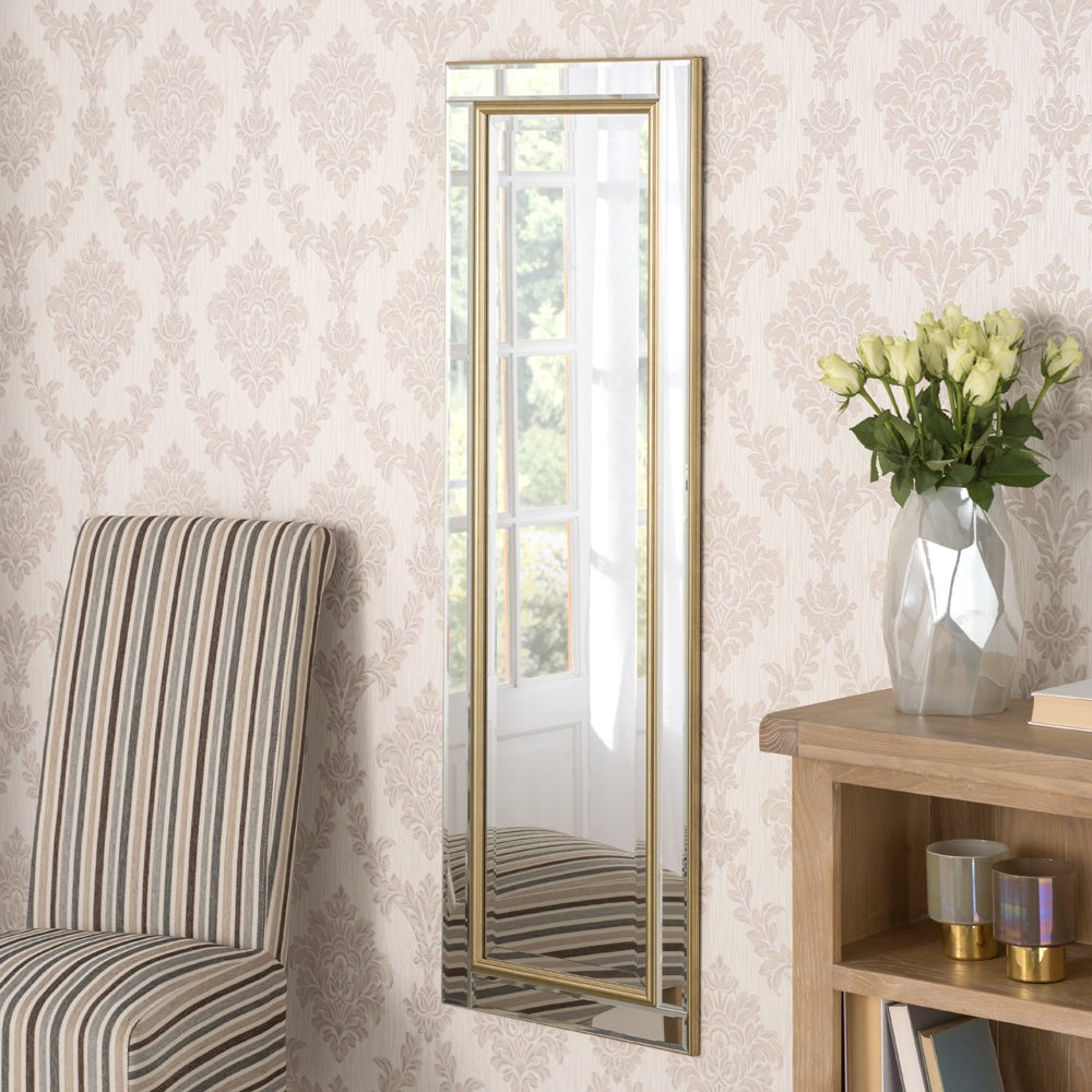 Olivias Yao Wall Mirror In Gold