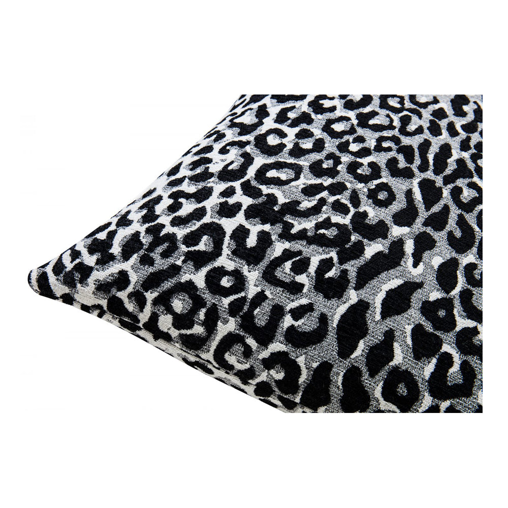 Product photograph of Liang Eimil Leopard Pillow Black And Grey from Olivia's.