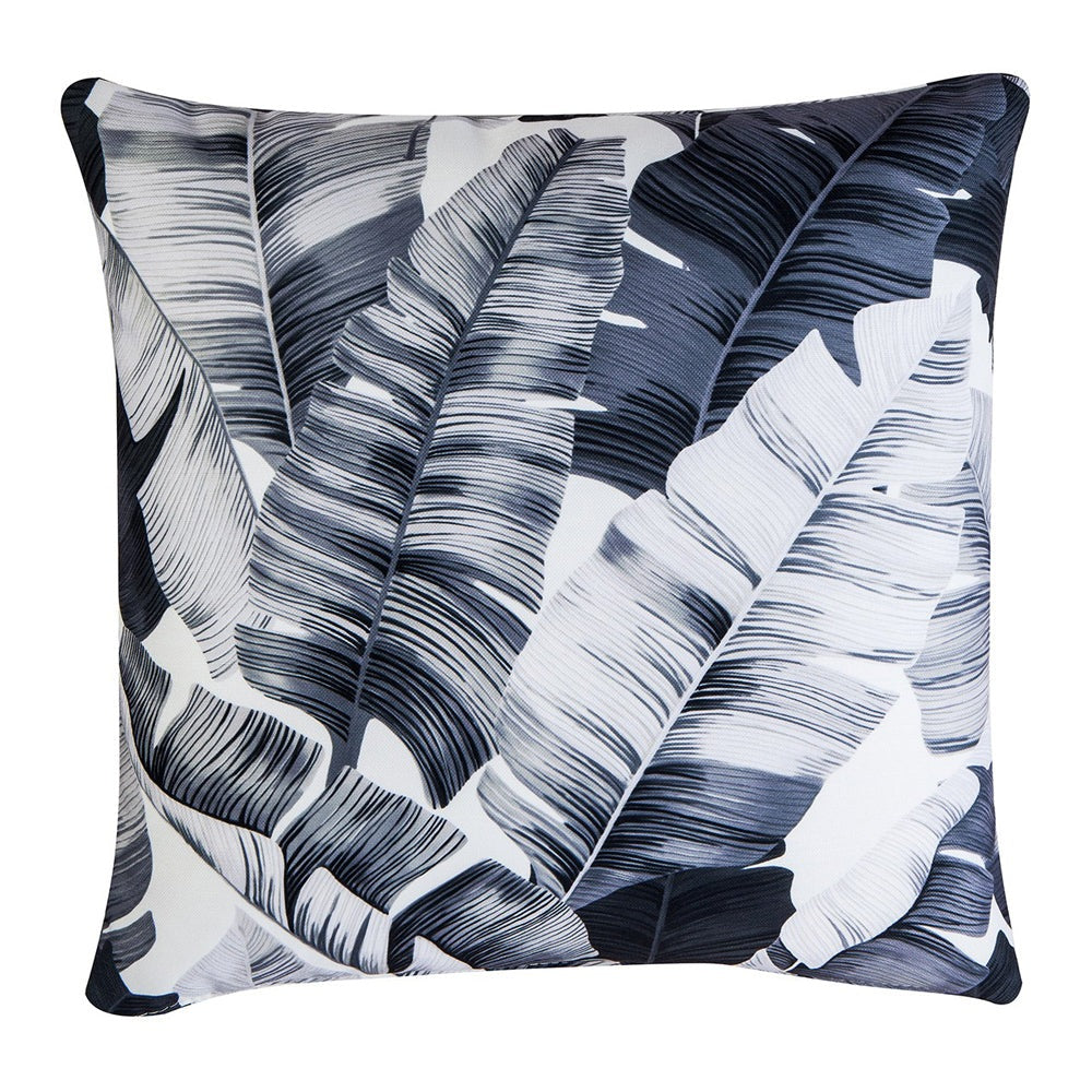 Product photograph of Liang Eimil Tropical Pillow Black And White from Olivia's