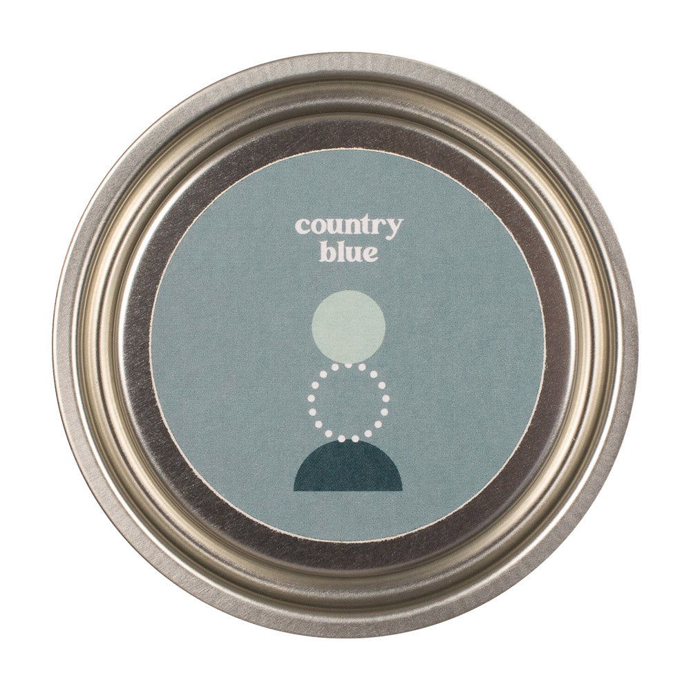 Product photograph of Zhoosh Paints Country Blue Paint For Woodwork Metal - 750ml from Olivia's.