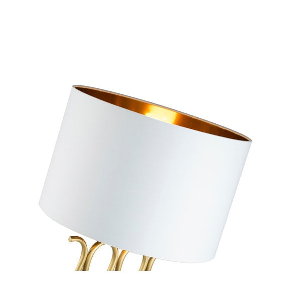 Product photograph of Liang Eimil Harp Table Lamp from Olivia's.