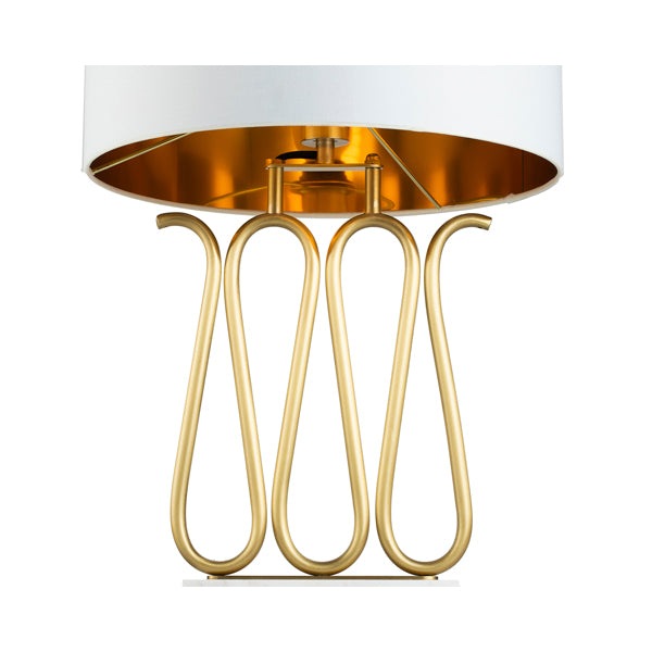 Product photograph of Liang Eimil Harp Table Lamp from Olivia's.