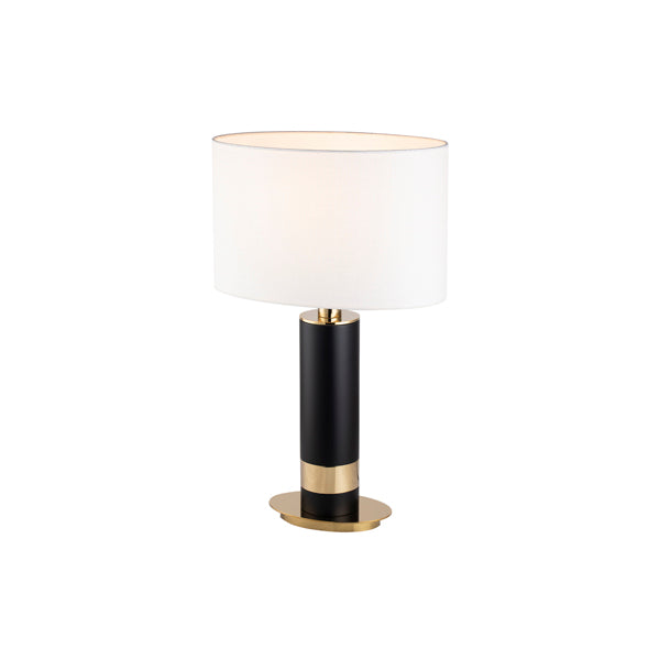 Product photograph of Liang Eimil Column Table Lamp Polished Brass from Olivia's.