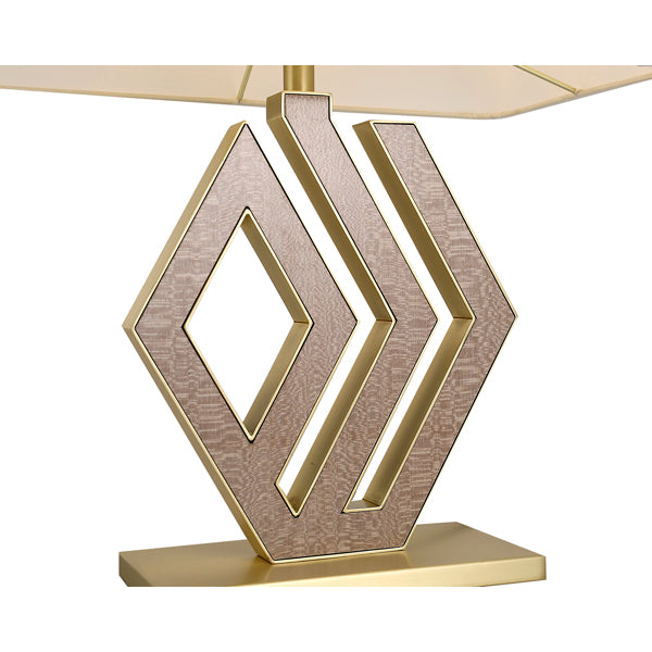 Product photograph of Liang Eimil Diamond Table Lamp from Olivia's.