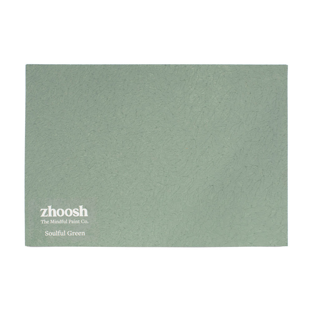 Product photograph of Zhoosh Paints Soulful Green Paint Sample from Olivia's