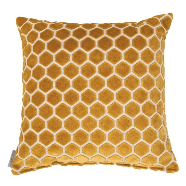 Product photograph of Zuiver Monty Pillow Honey from Olivia's