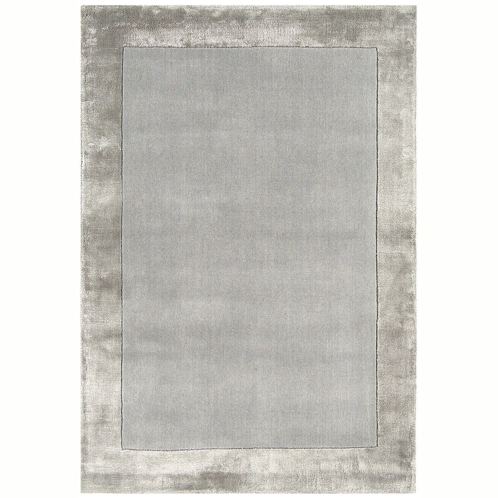 Product photograph of Asiatic Carpets Ascot Hand Woven Rug Silver - 200 X 290cm from Olivia's