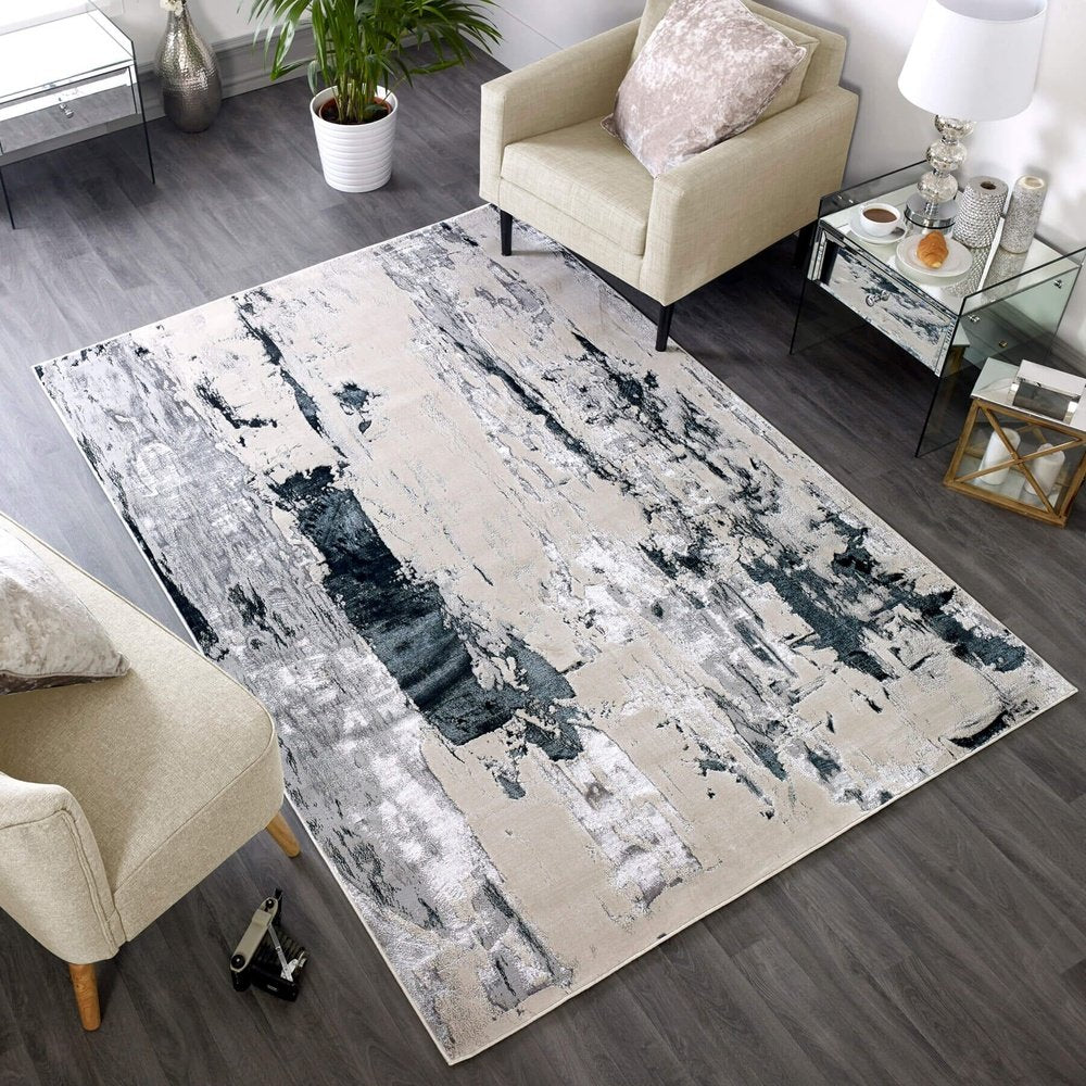 Product photograph of Asiatic Carpets Aurora Machine Woven Rug Glacier - 120 X 170cm from Olivia's.
