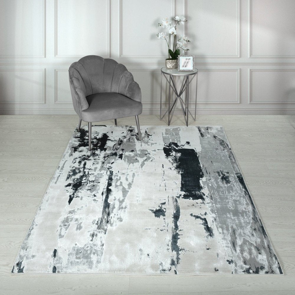 Product photograph of Asiatic Carpets Aurora Machine Woven Rug Glacier - 120 X 170cm from Olivia's.