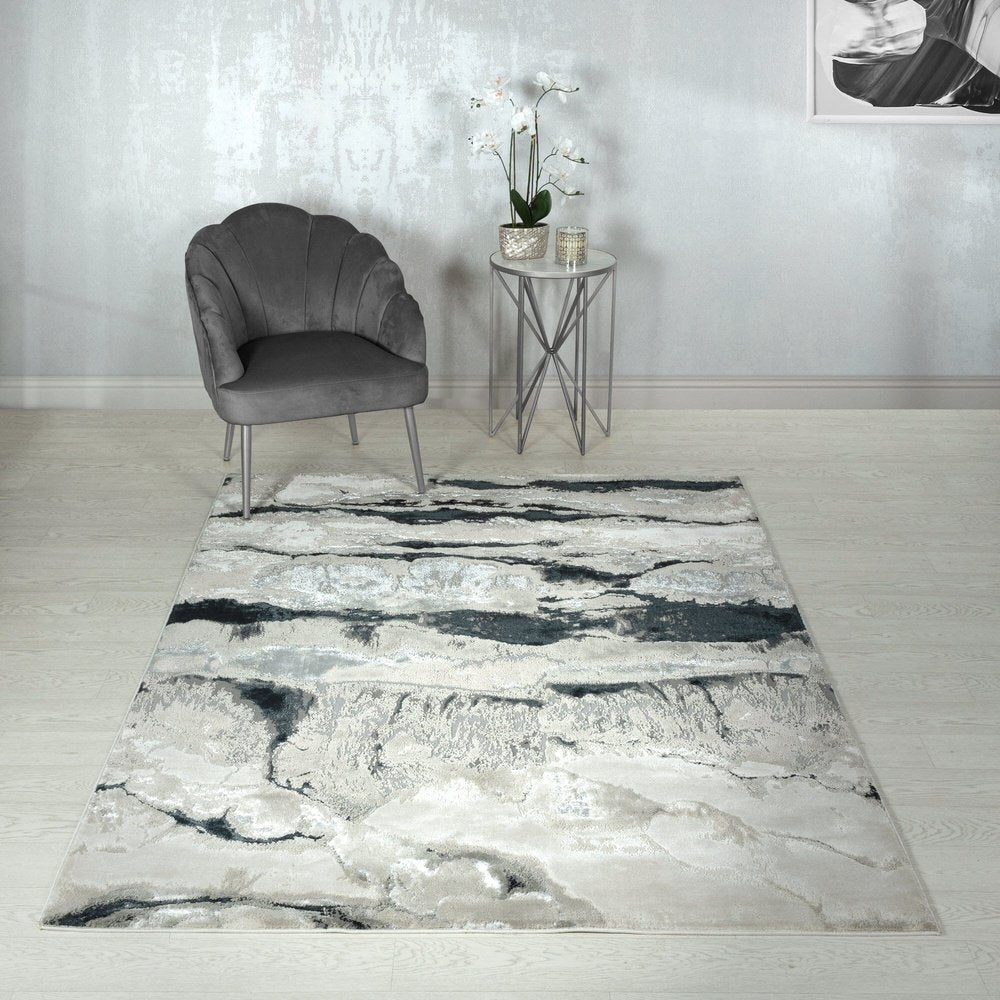 Product photograph of Asiatic Carpets Aurora Machine Woven Rug Quartz - 120 X 170cm from Olivia's.