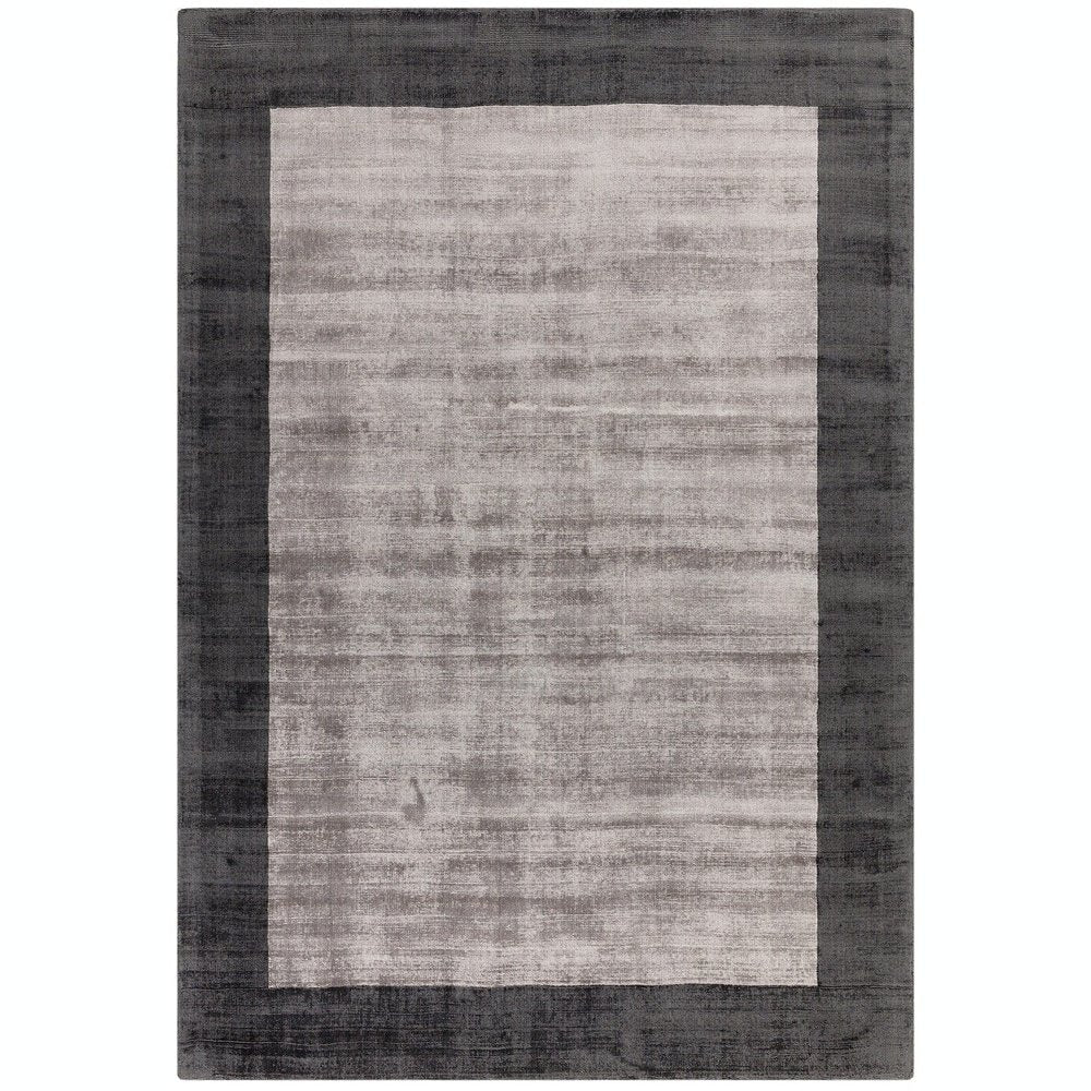 Asiatic Carpets Blade Hand Woven Rug Charcoal Silver - 160 x 230cm