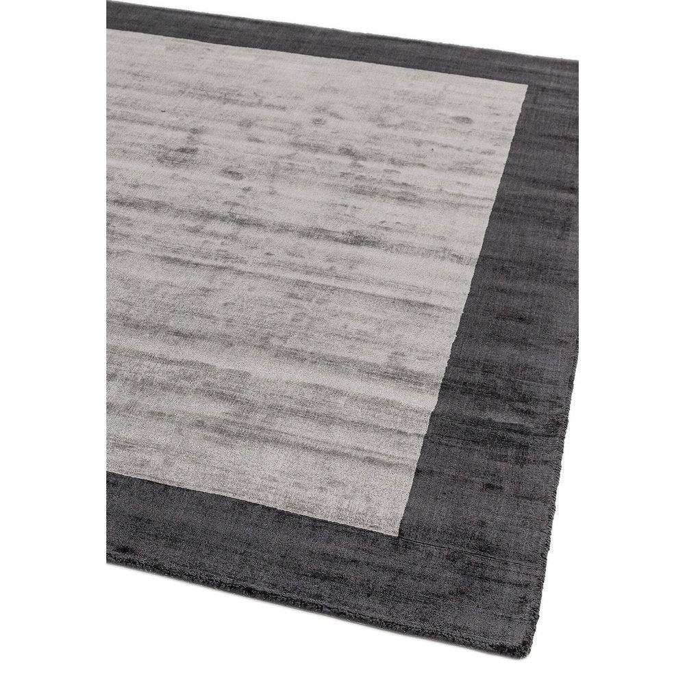 Product photograph of Asiatic Carpets Blade Hand Woven Rug Charcoal Silver - 160 X 230cm from Olivia's.